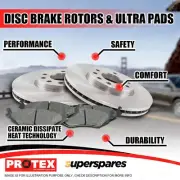 Protex Rear Brake Rotors + Ultra Pads for Subaru Forester SF Impreza 1997-2007 (for: Subaru)