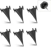Replacement Stakes for Solar Ground Light - 6 Set, Reinforced Plastic Spikes