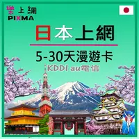 在飛比找樂天市場購物網優惠-日本上網卡 5~30天吃到飽 東京 北海道 九州 秋田 沖繩