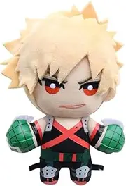 Skymecos Deku, Todoroki, Bakugou Plushie 15cm (Yellow)