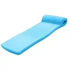 Pool Mate Pool Lounge Float Mattress 72" x 26" x 2.25" 3X-Large Foam Marina Blue