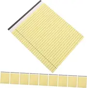 FUNNETOYU Double-Sided Legal Pads 80gsm Paper Perforated Memo Books Business Notebook School Planner Daily Memo Pad