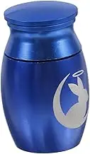 Milisten Small Pet Ashes Keepsake Urn for Rabbits Elegant Funeral Storage Jar Secure Closure for Pet Ashes Discreet Memorial for Home Decor Multiple