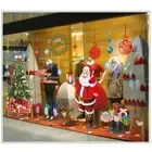 Glass Static Stickers Wall Decals Merry Christmas Christmas Window Stickers