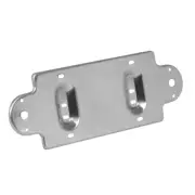 New License Plate Bracket & Lamp Mount MGB MG Midget 1975-80 Stainless (for: MG)