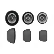 3Pairs Silicone Ear Tips Kit Buds 3Pro - Enhanced Sound Isolation, Secure Fit, Comfort Replacement Eartips B Gray
