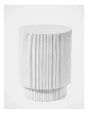 [Cooper & Co] Marley Side Table 35cm in White
