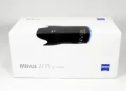 Carl Zeiss Milvus 35mm F2 ZE for Canon EF mount New in Box from Japan