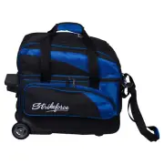 KR Strikeforce Cruiser Locker Black/Blue 2 Ball Roller Bowling Bag