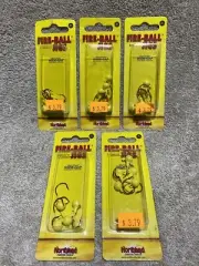 (5 Packs) Northland Fishing Tackle - Fire-Ball Jigs - Chartreuse (25 Jigs)