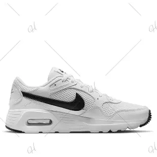 【NIKE 耐吉】慢跑鞋 女鞋 大童 運動鞋 氣墊 緩震 AIR MAX SC GS 白 CZ5358-102