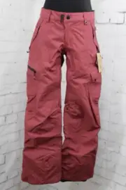 686 GLCR Geode Thermograph Snow Pants, Womens Small, Desert Rose Heather New