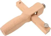 jojofuny Adjustable Wooden Leather Cutting Tool for DIY Crafts Practical Belt Cutter for Efficient Leather Work for Handcraft Enthusiasts