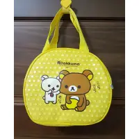 在飛比找蝦皮購物優惠-正版2款 可愛拉拉熊懶懶熊牛奶熊 Rilakkuma 手提袋