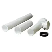 1-1/2" PVC End Outlet Disposable Kit Disposable Gasket & End Outlet Baffle Tee