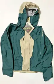Salomon MTN Gore Tex 3L Wind + Waterproof PRO Men's Small Green New w/ TAGS $525