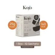 KOJO PLANT BASED PROTEIN SHAKE 100% FROM GREEN PEAS & BROWN RICE HOJICHA FLAVOR