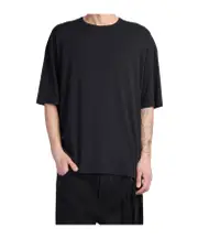 Ann Demeulemeester Dieter Eternal Roses High-Comfort T-Shirt L,M black