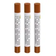 Furniture Repair Crayons Wax Filler Stick, 3Pcs Amber Yellow