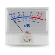 High-Precision Classic VU Meter Power Amplifier Display DB Level Header l