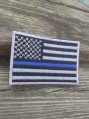 THIN BLUE LINE VELCRO® BRAND Fastener HOOK & LOOP MORALE