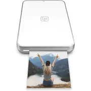 Lifeprint Ultra Slim Video & Photo Printer 2x3, Zink Portable Printer, White