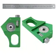 Center Finder Line Marking Gauge Woodworking Ruler Carpentry Square Layout Tool
