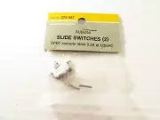 1 Pack Archer Radio Shack DPDT SubMini Slide Switches No. 275-407