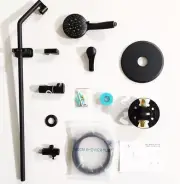 Giving Tree 6 Spray Multi-Function Deluxe Wall Bar Shower System wHand Sprayer