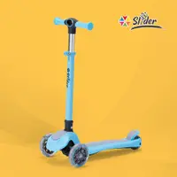 在飛比找PChome24h購物優惠-Slider 三輪摺疊滑板車 K652 (藍)