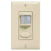 Sensor Switch WSD PDT AL Motion Detector Switch 120/277 VAC Almond