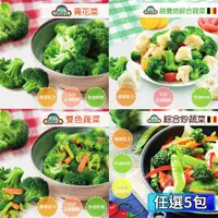 在飛比找ETMall東森購物網優惠-【GREENS】冷凍蔬菜系列1000g_(青花菜/雙色/4款