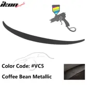 Fits 11-15 Hyundai Elantra(Avante MD) Euro Style Trunk Spoiler Painted VC5 Black (for: Hyundai)
