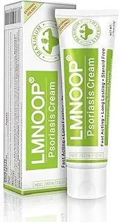 LMNOOP Psoriasis Cream, Maximum Strength Treatment Moisturizing Cream for Psoriasis, Dermatitis, Rash, Anti-Itch, Redness, Flaking, Scaling, Fast Acting Relief for Irritated