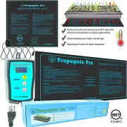 Propagate Pro Seedling Heat Mat Multi Size One Two or Four 1020 Trays Thermostat