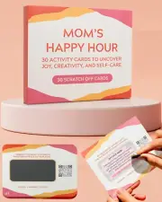 30 Scratch-Off Activity Cards for Mom | Inspiring Self Care Gift for Mom for Mot