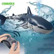 Smart Rc Shark whale Spray Water Toy Remote Controlled Boat ship Submarine Robot