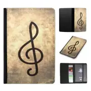 PASSPORT ITINERARY ORGANIZER|VINTAGE MUSICAL MUSIC NOTE #1