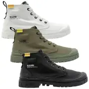 Palladium SP20 Hi Tech Boots Lace Up Ankle Hi Top Canvas Mens Ladies Size