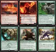 Red Green Aggro Deck - Zurgo - Chandra - Polukranos Magic Gathering MTG 60 Cards