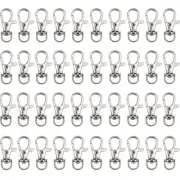 Key Chain Clip Hooks, Swivel Clasps Lanyard Snap Hook, Keychain Hooks for Lan...