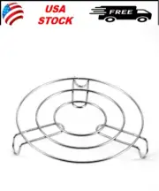 Stainless Steel Steaming Rack - Multi-Purpose Steamer Stand for Cookware & Press