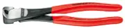 Knipex 6701200 High Leverage End Cutting Nipper Black Atramentized 8 In