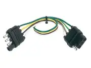 Husky 30280 4-Flat 12" Trailer Wiring Extension