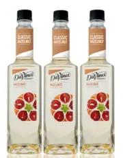 DaVinci Hazelnut Syrup 750ml x 3 - AUSTRALIA POST EXPRESS SHIPPING