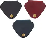 3Pcs Leather Cable Winder Portable Earphone Holder for USB Cables Winding Cord Organizer with Fine Craftsmanship Accessory