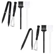 2Pcs Keycap Puller Mechanical Switch Puller Keyboard Remover with Keyboard Brush
