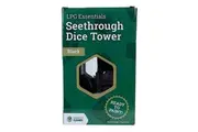 LPG Seethrough Dice Tower - Black