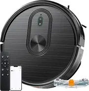 XIEBro Robot Vacuum & Mop Combo, 2-in-1 Robotic Vacuum with App/Bluetooth/Voice, Schedule, 3200Pa Max Suction, Self-Charging, Slim, Great for Carpets, Pet Hair, Floor
