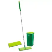 Libman Rinse 'n Wring Mop and Bucket System | Microfiber Floor Mop